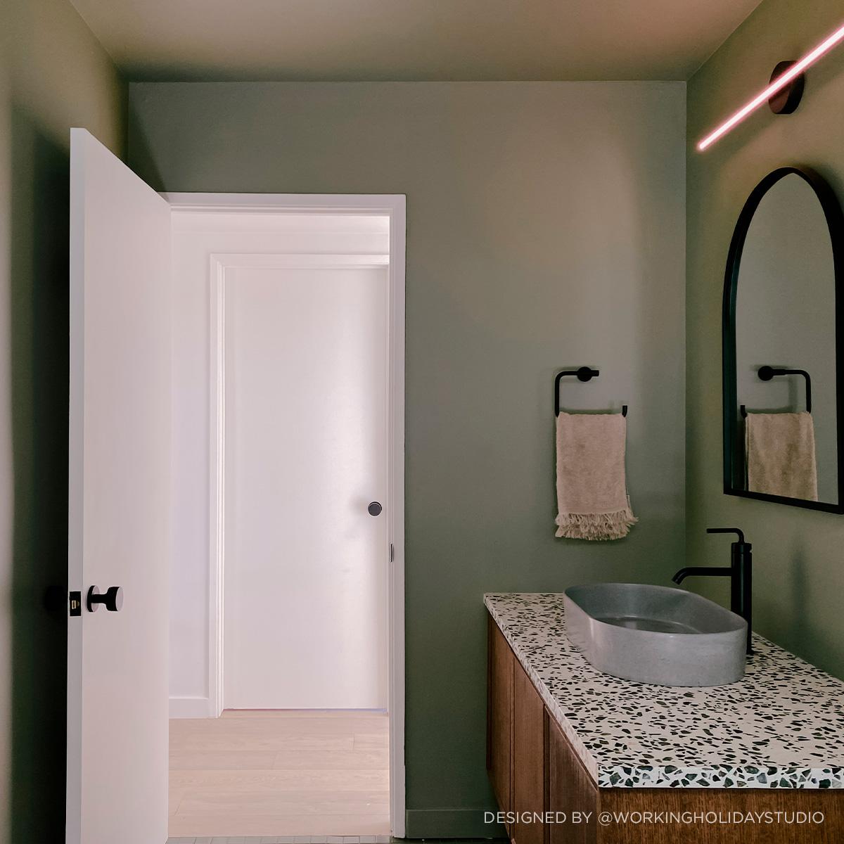 Saged - Muted Olive Green Paint | Schumacher